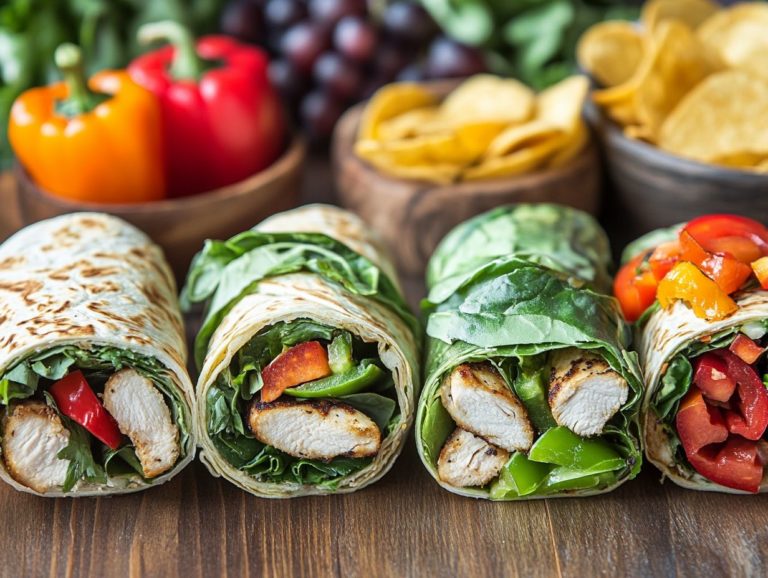 10 Flavor-Packed Wrap Recipes for Lunch