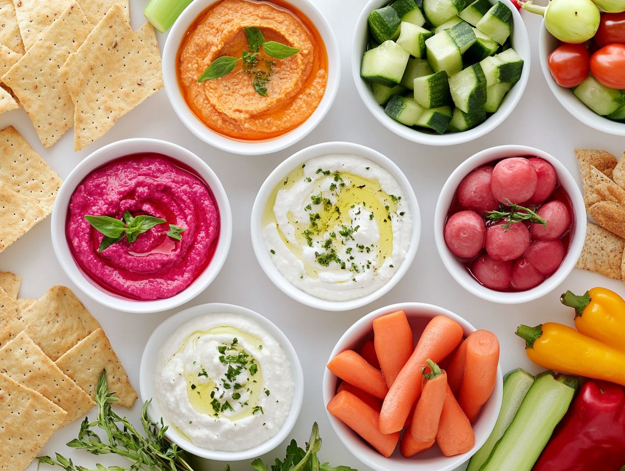 Delicious and Healthy Dip Options for Your Next Snack Time