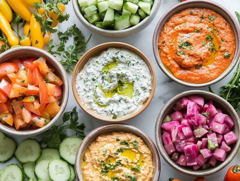 10 Flavorful Dip Recipes for Healthy Snacking