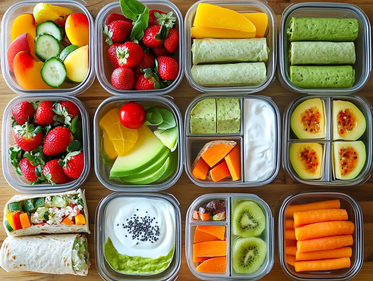 What are 10 kid-friendly healthy recipes for lunchboxes?