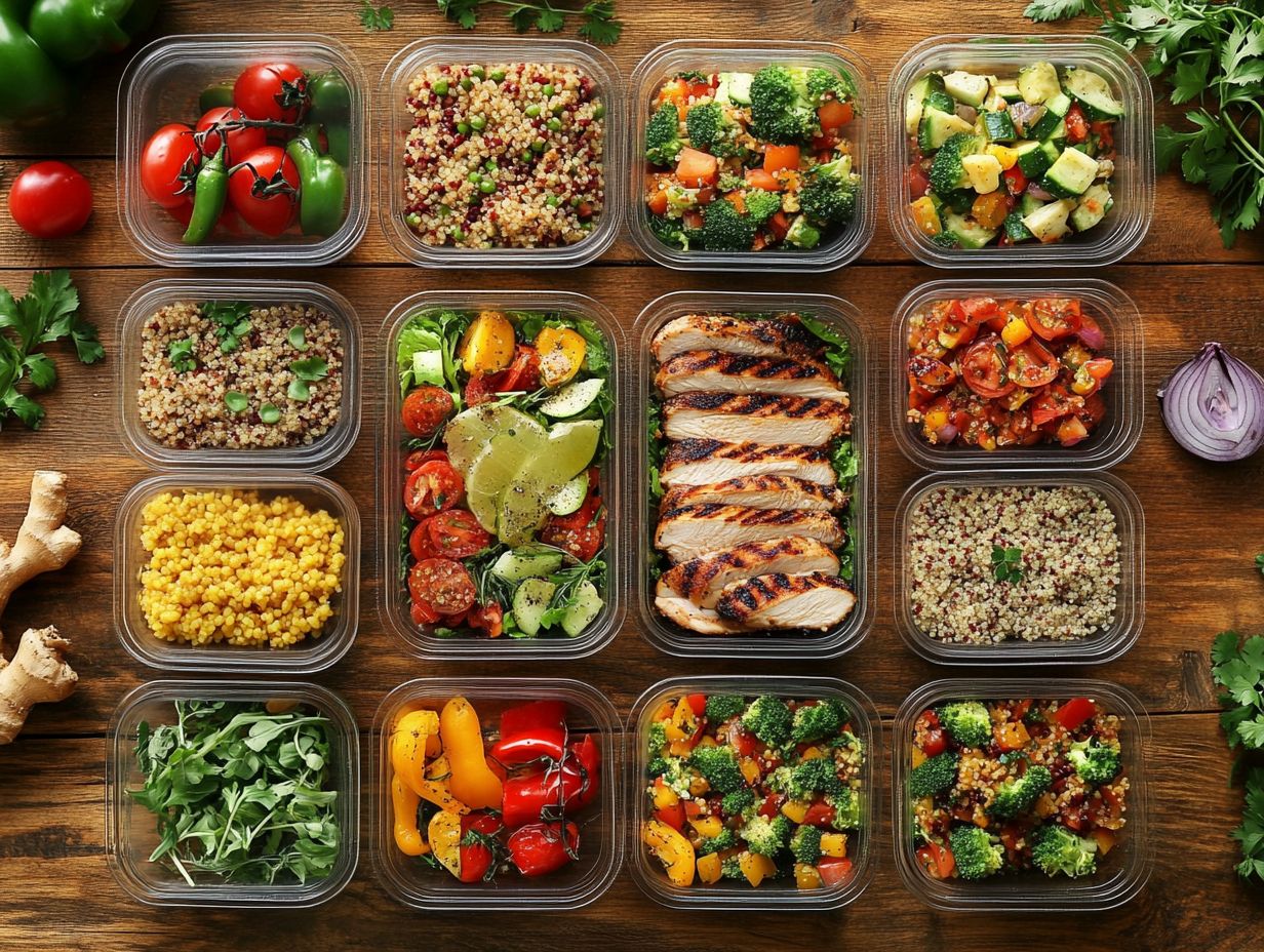 Delicious examples of protein-packed meal prep recipes.