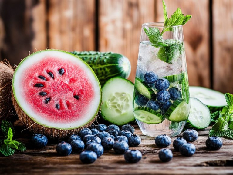 10 Superfoods for Optimal Hydration