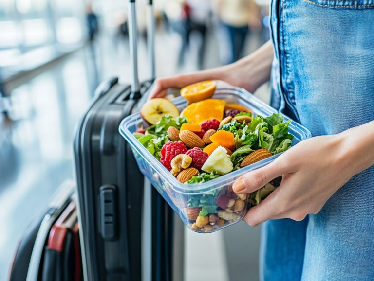 5 Best Practices for Nutrition During Travel