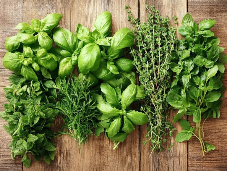 5 Common Herbs and Their Benefits