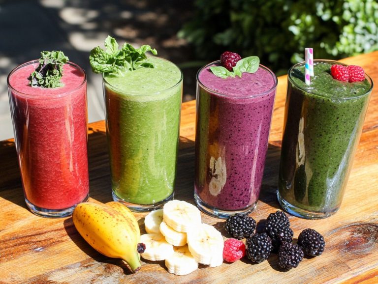 5 Energizing Smoothie Recipes for a Healthy Start