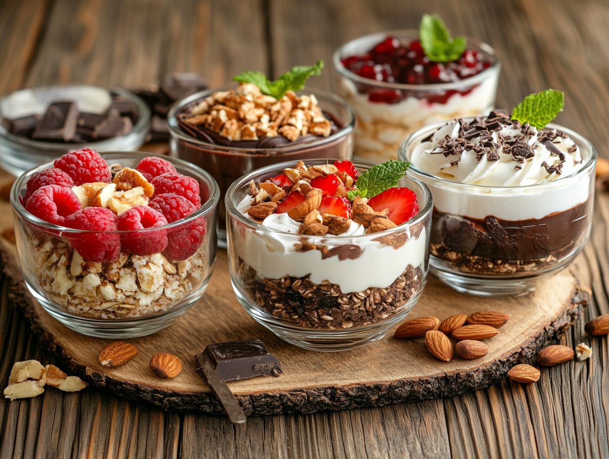 Indulge in these delicious yet healthy dessert options!