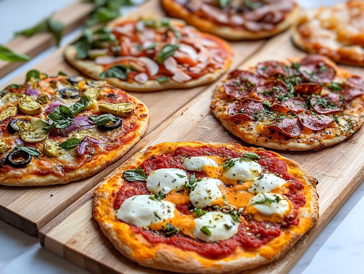 4. Quinoa Pizza with Spinach and Feta