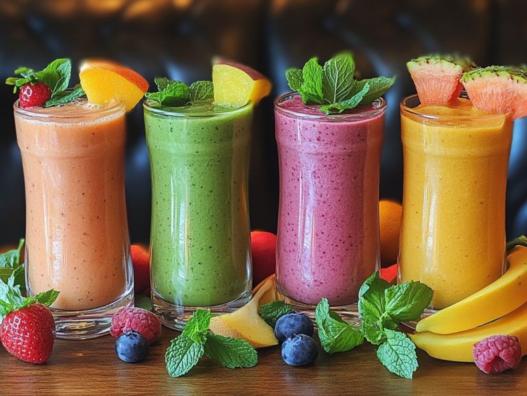 5 Nutritious Smoothie Recipes for Weight Loss