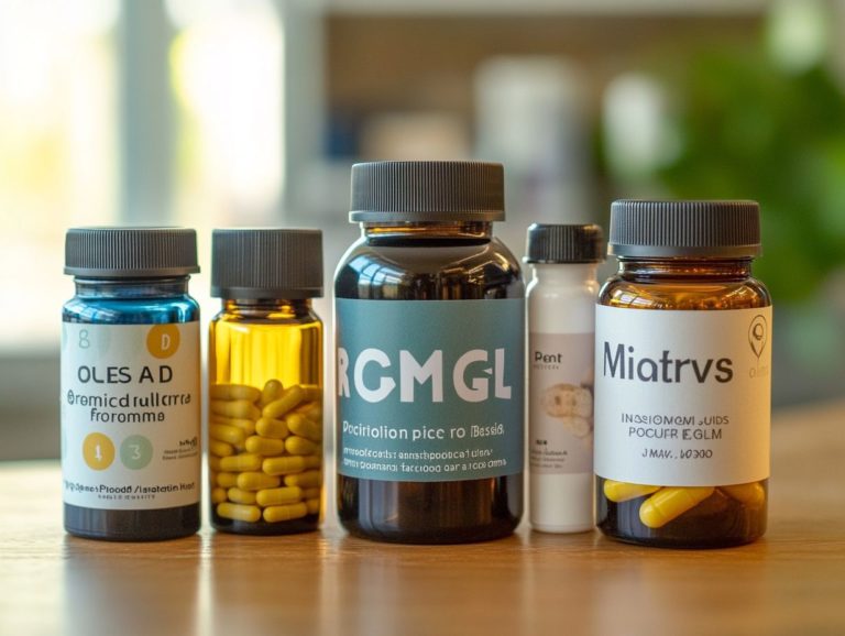 5 Popular Dietary Supplements and Their Benefits