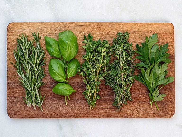 5 Popular Herbs with Culinary Uses