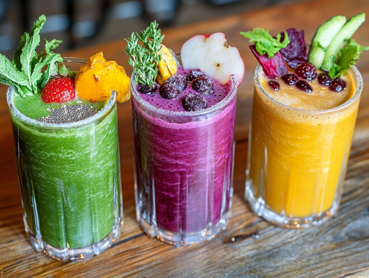 How Can These Superfood Drinks Be Incorporated into a Daily Diet?