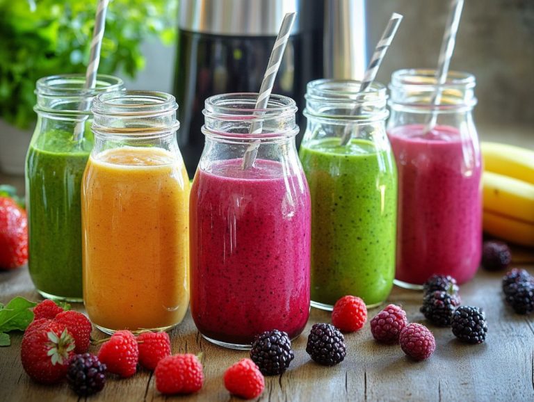 5 Tasty Breakfast Smoothie Recipes