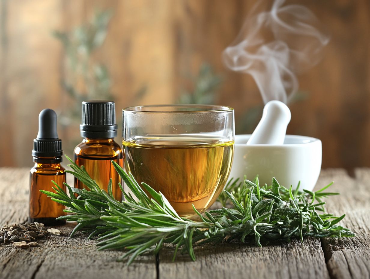 4. Rosemary Tincture for Respiratory Issues