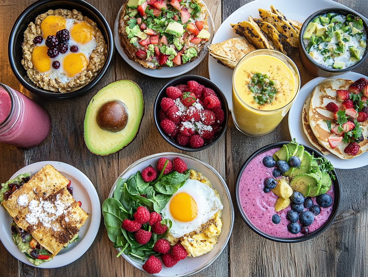 Easy and healthy breakfast options for meal planning