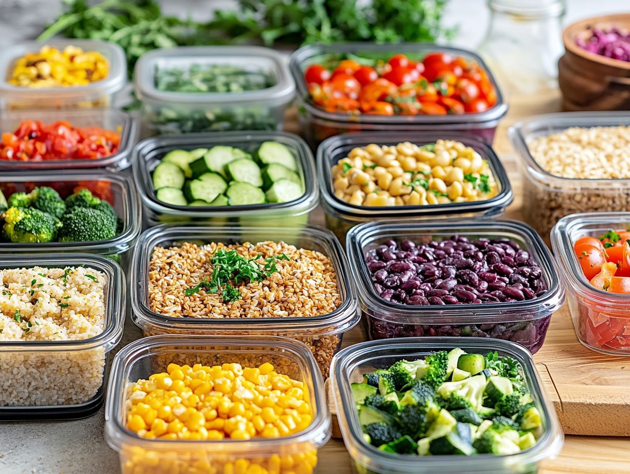 Tips for Successful Meal Prep with Clear Glass Containers