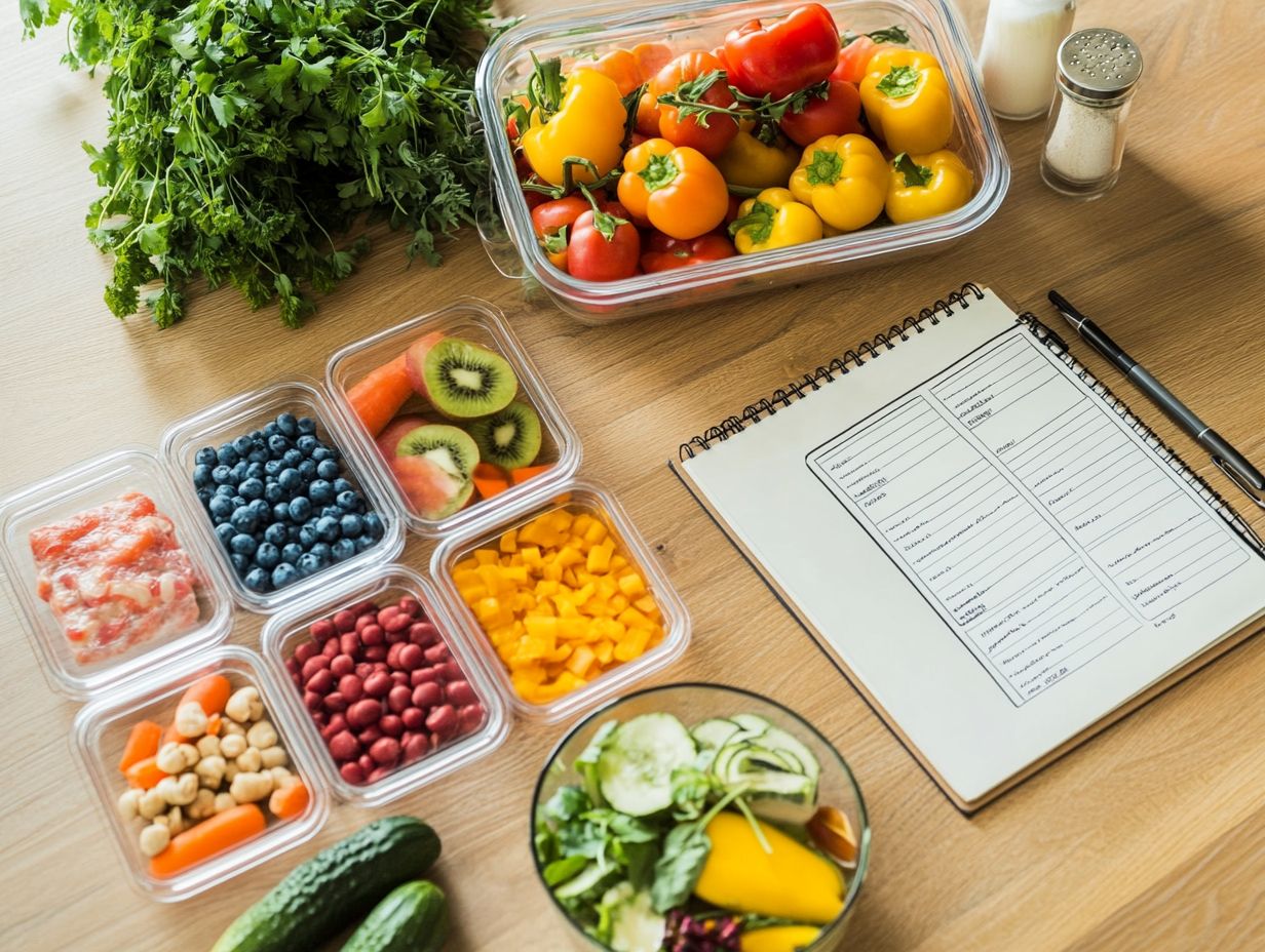 A balanced meal with grilled salmon, quinoa, and seasonal vegetables