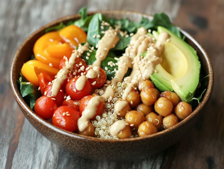 Colorful Buddha Bowl Recipes for Health