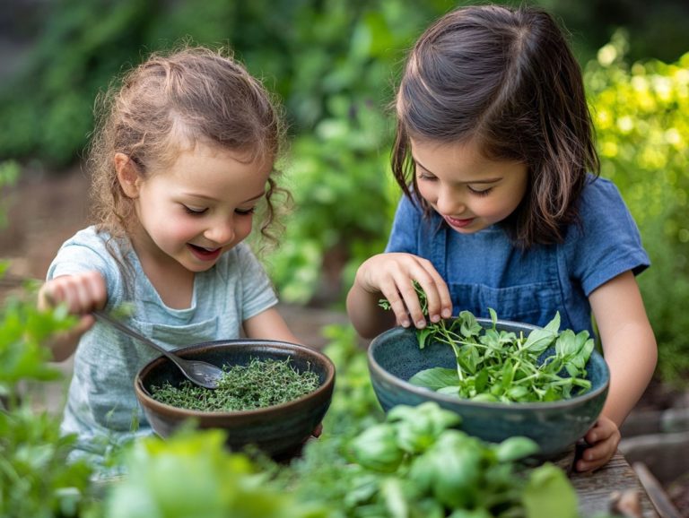 Creating Herbal Remedies for Kids