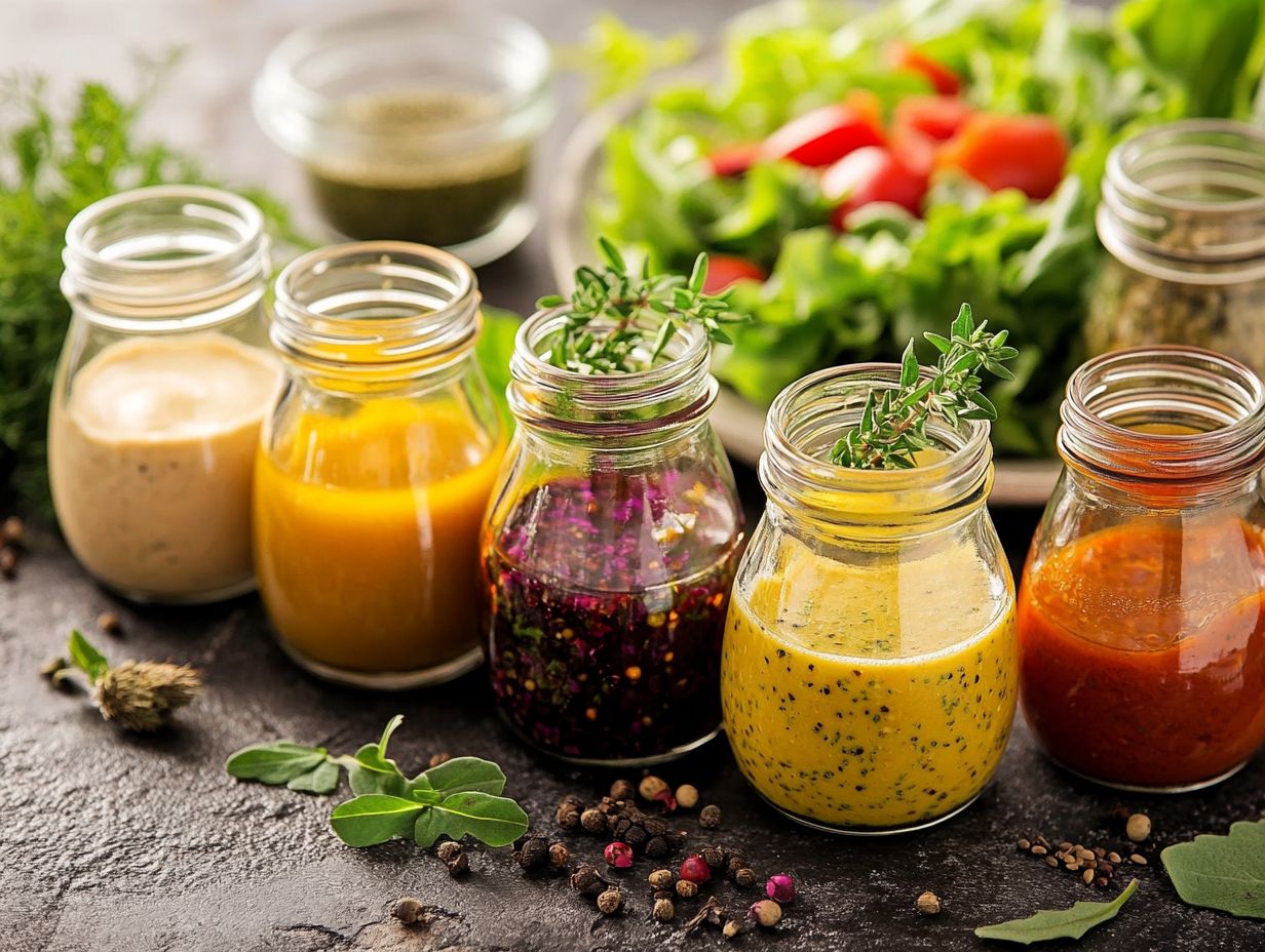 Creative salad dressing recipes