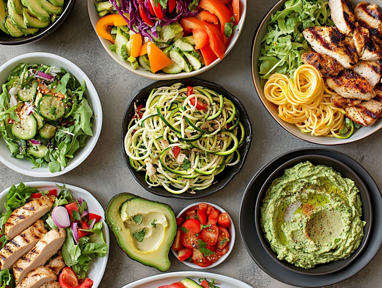 12. Turkey Meatballs with Zucchini Noodles