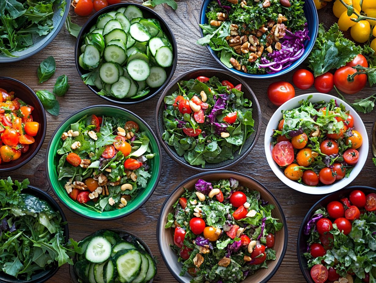 Delicious easy salad recipes for a nutritious lunch