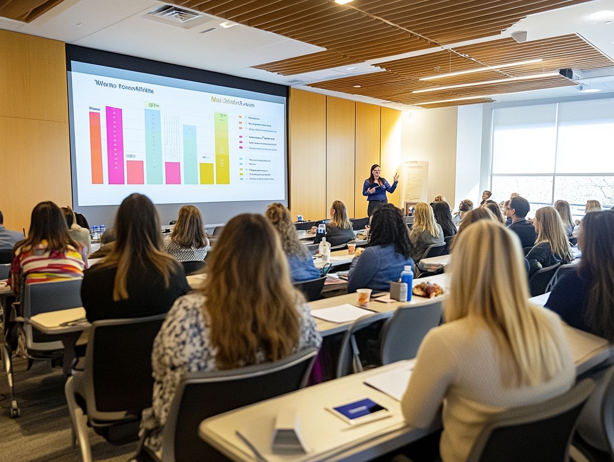 An engaging nutrition seminar in Los Angeles showcasing healthy cooking practices.