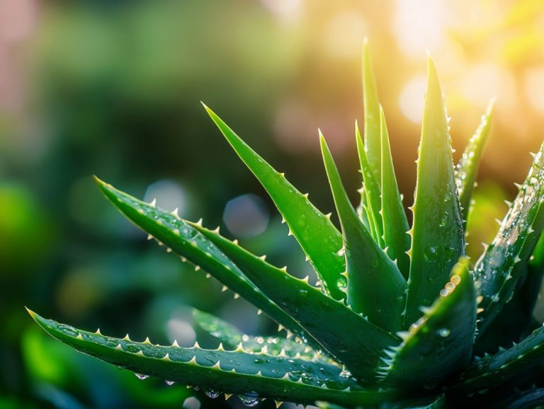 Healing Properties of Aloe Vera