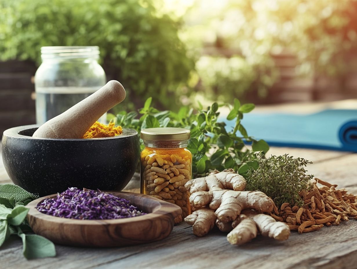 Discover a wide range of herbal remedies for athletes