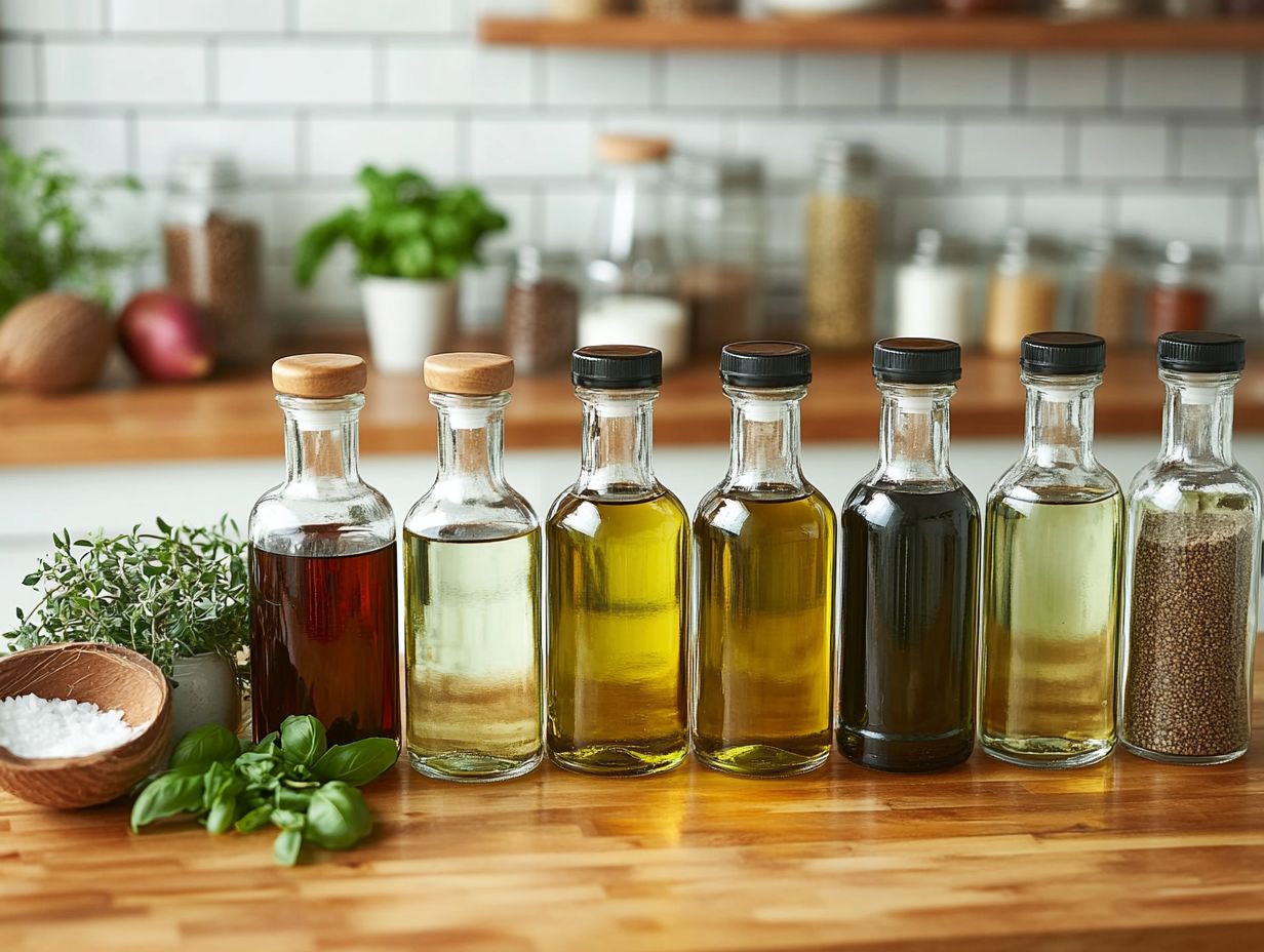 Choosing the best cooking oils