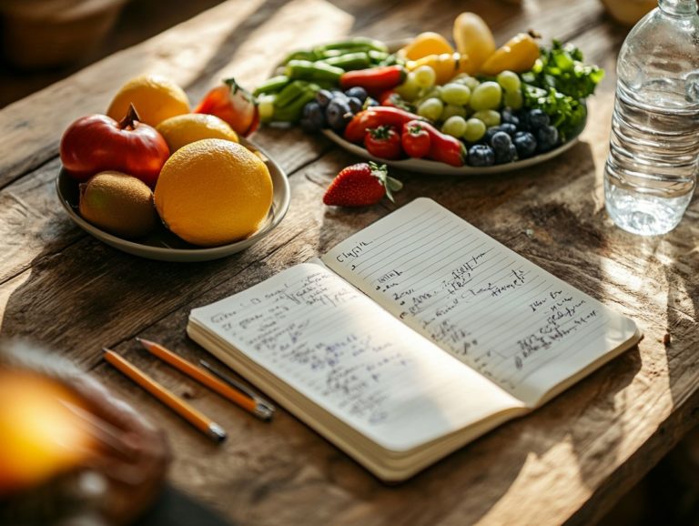 How to Create a Food Diary for Better Health