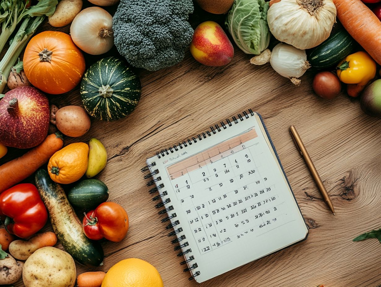 Importance of seasonal meal planning