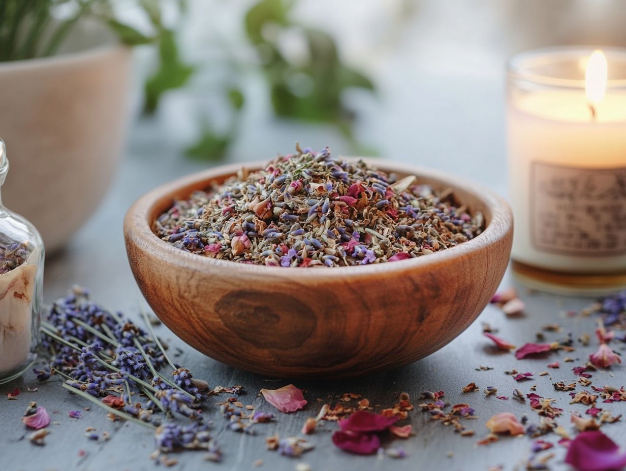 What are herbal bath soaks?