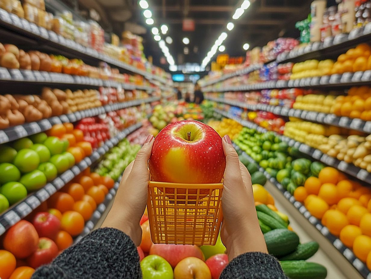 Strategies for Identifying and Overcoming Challenges in Mindful Food Shopping