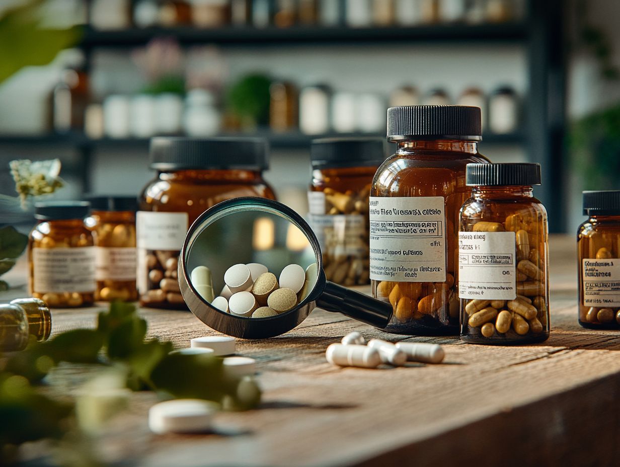 How can I determine the quality of ingredients in a dietary supplement?