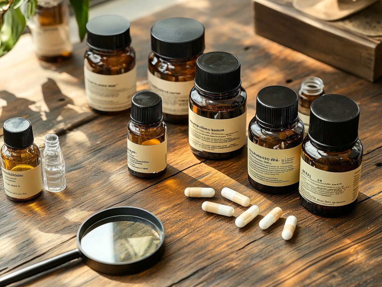 Image illustrating how to identify quality dietary supplements