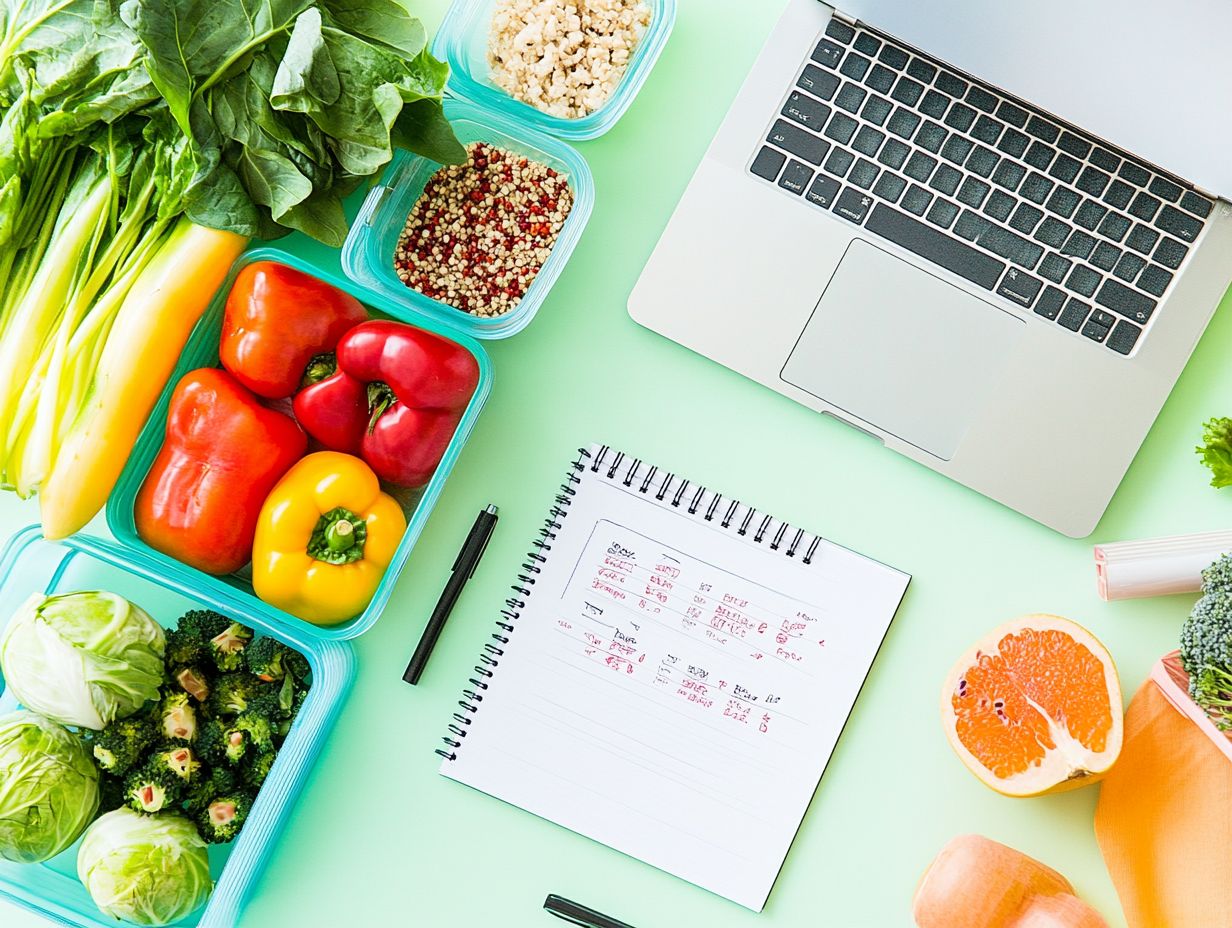 What are the benefits of making a meal plan?