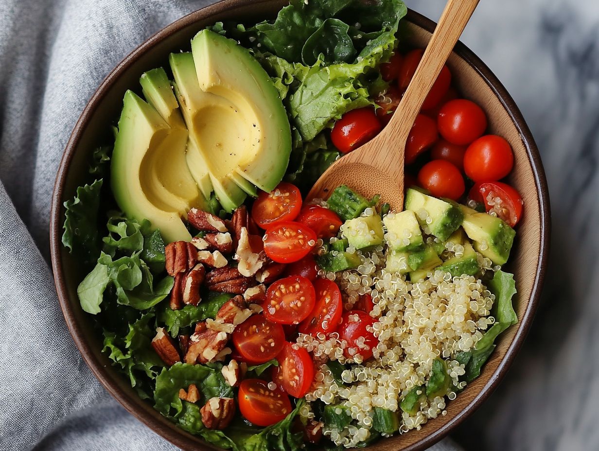 Dressing Options for Superfood Salad