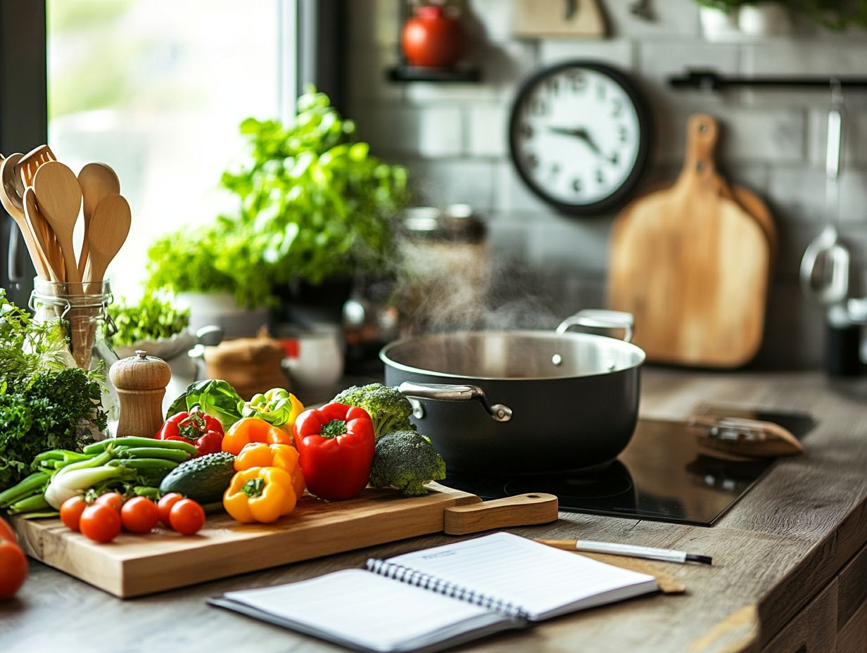 Delicious one-pot meal preparation