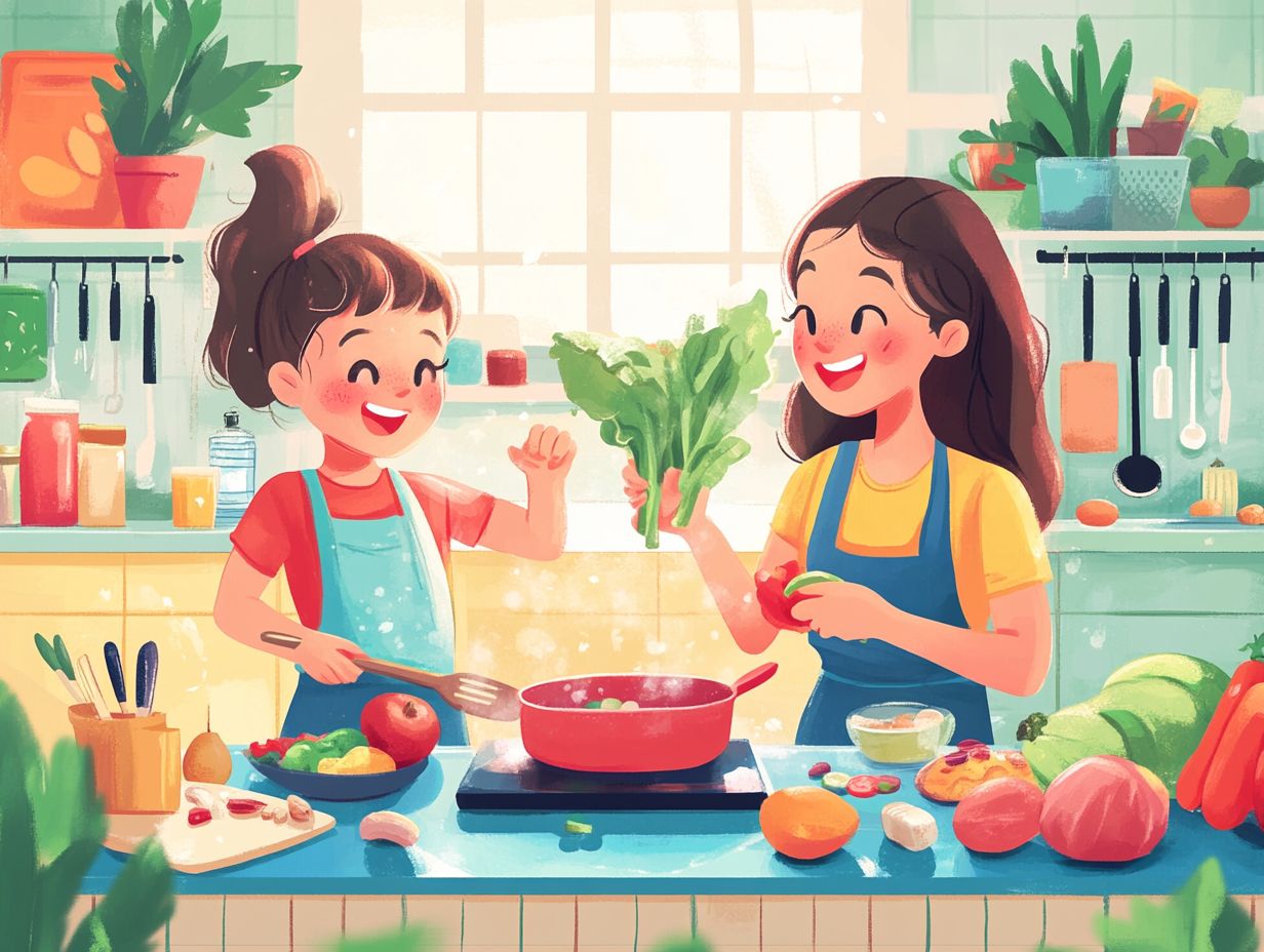 Illustration of Key Takeaways for Kid-Friendly Meal Planning