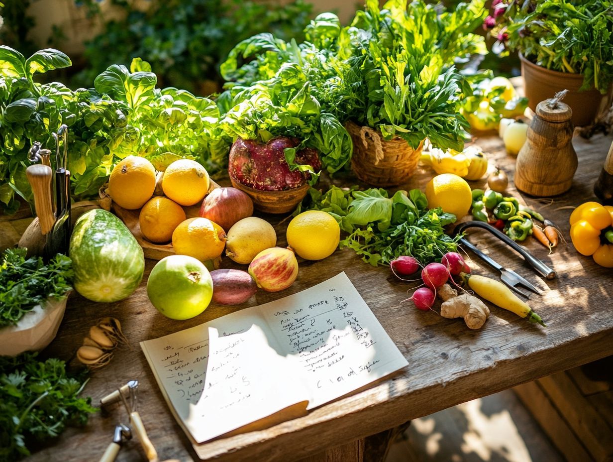 A visual guide to seasonal produce cycles