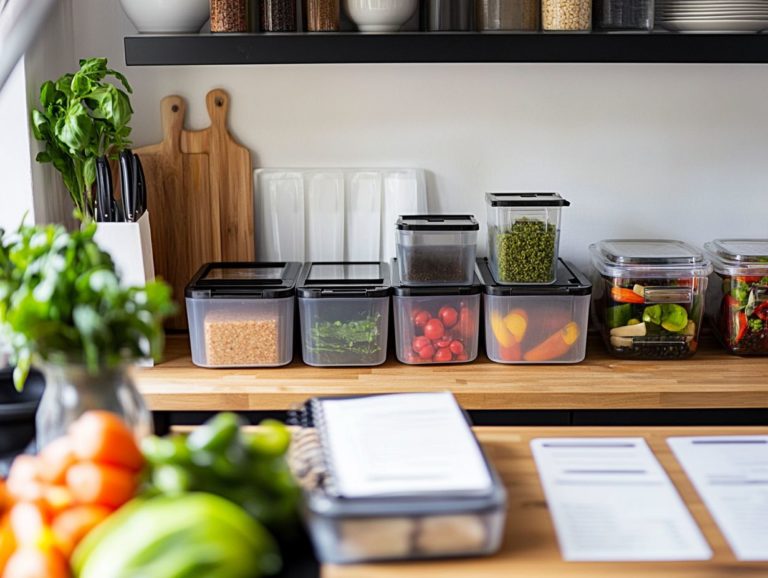 How to Organize Your Meal Planning Space