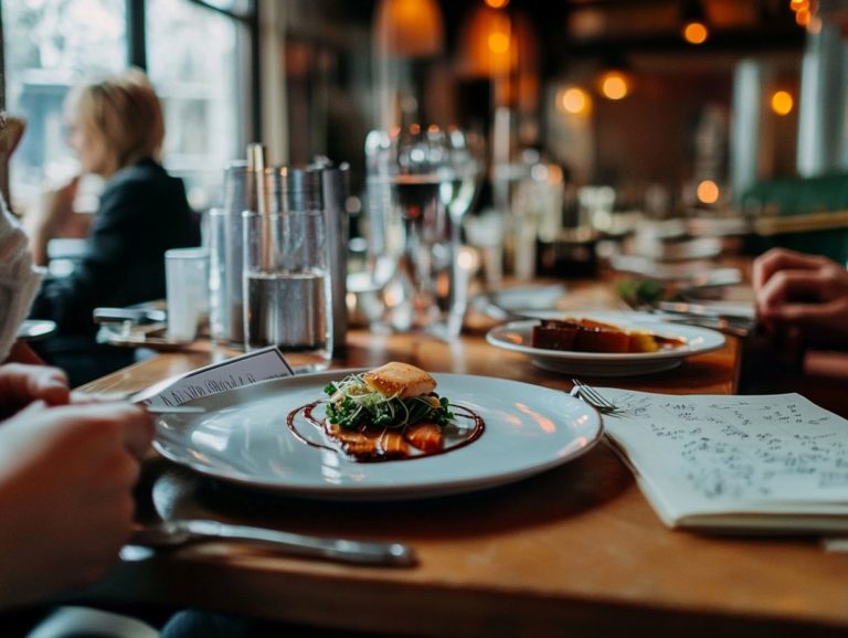 How to Practice Mindfulness in Restaurant Settings