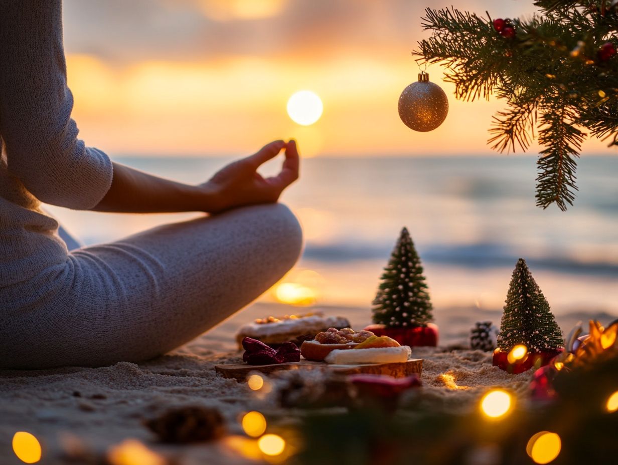 Strategies for maintaining balance during the holiday season