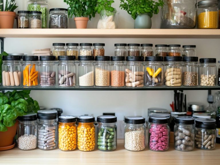 How to Store Your Dietary Supplements Properly