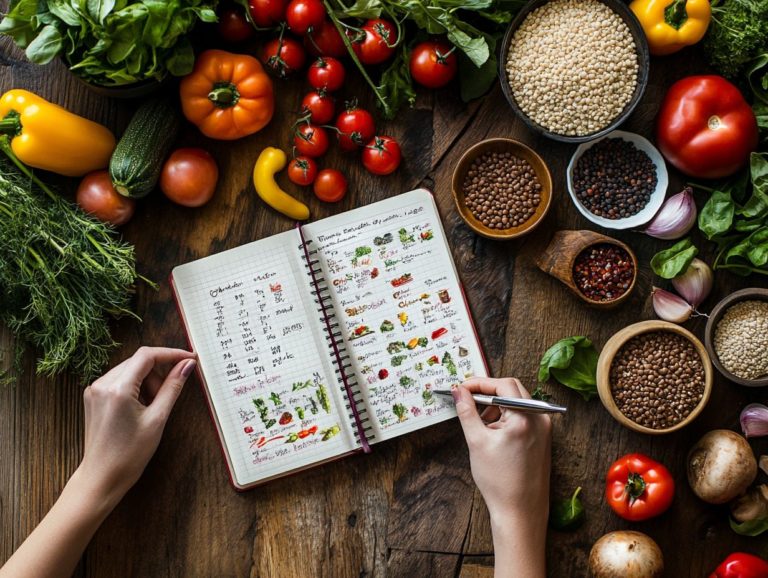 How to Use a Meal Planner Effectively