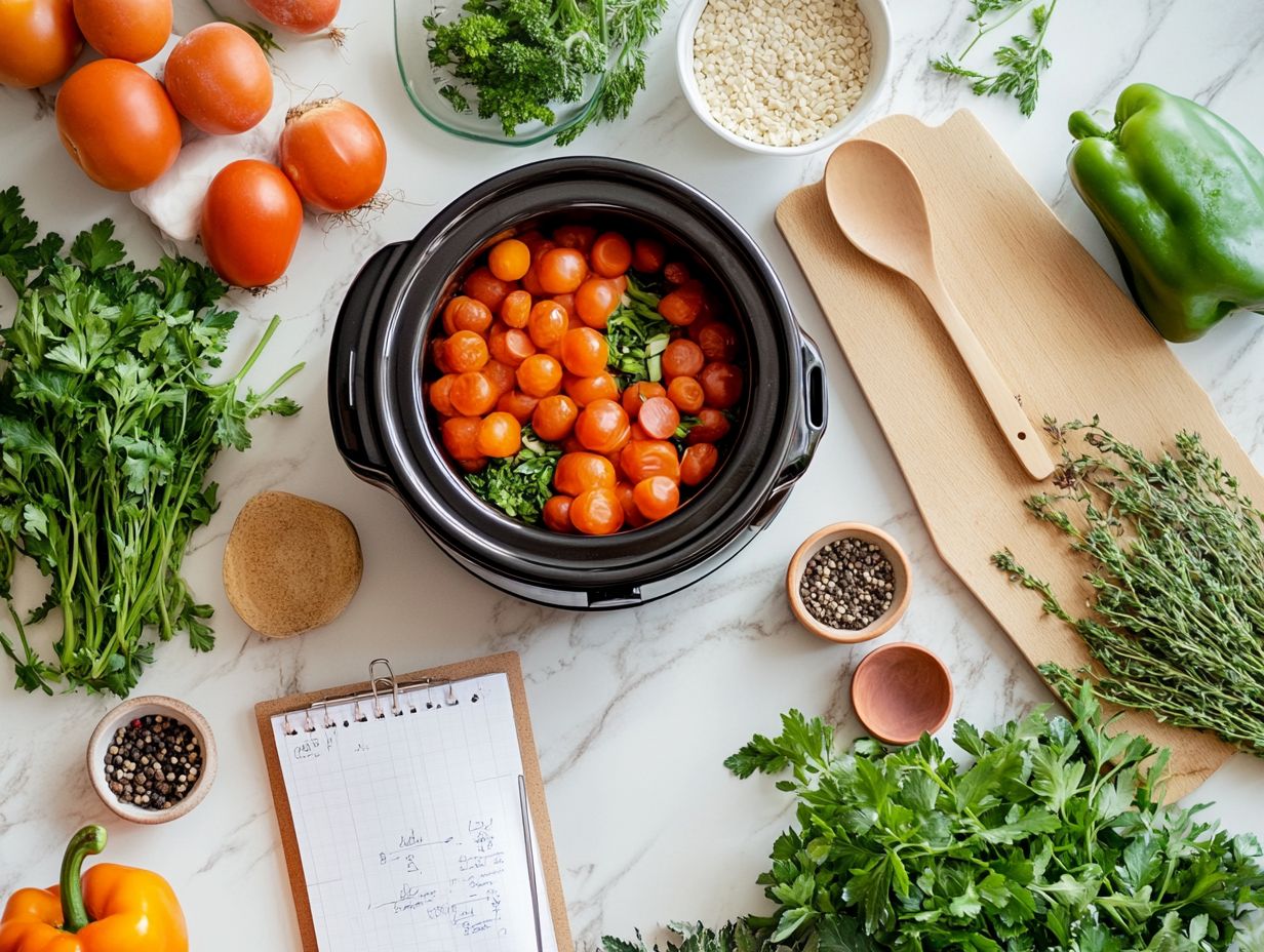 A guide to using a slow cooker for meal planning with healthy recipes