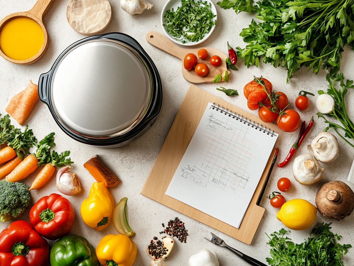 What is a slow cooker and how can I use it for meal planning?