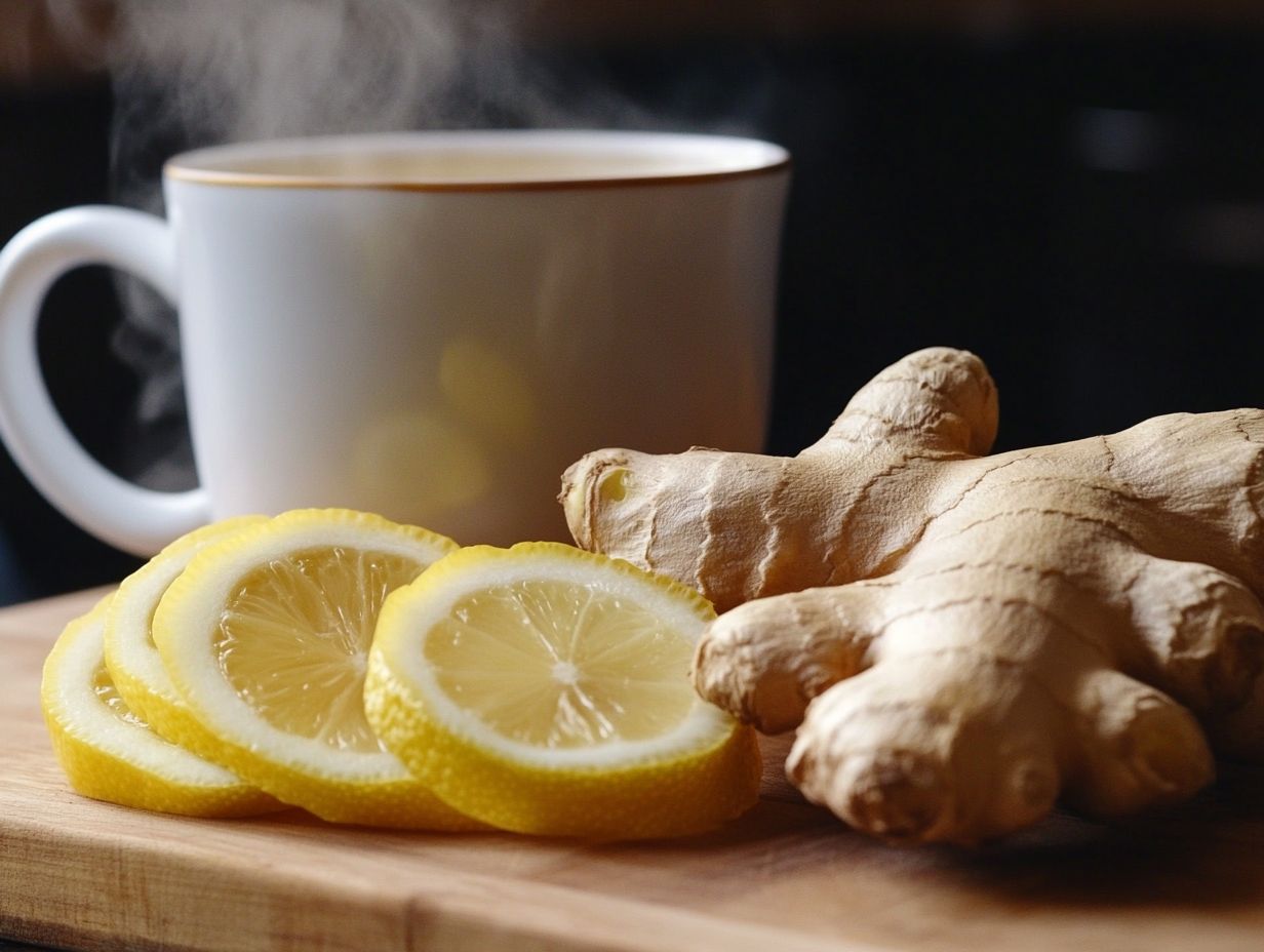 Explore the different forms of ginger for nausea relief.