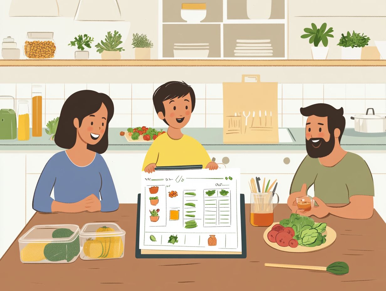 How do I start meal planning for my family?