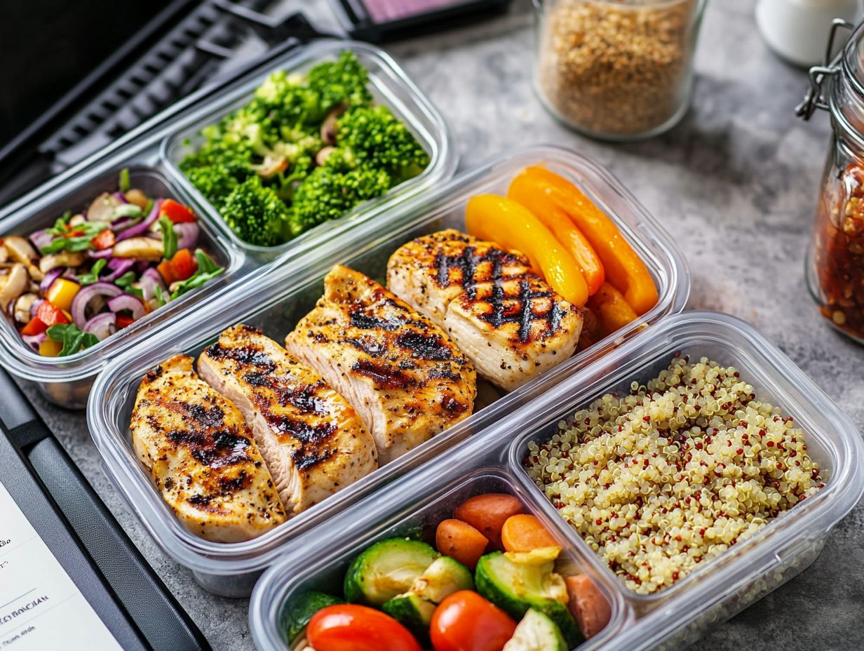 Family engaging in meal planning together